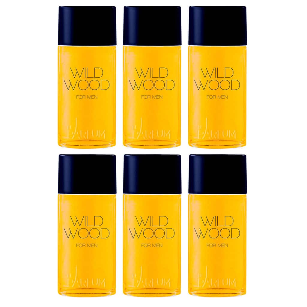 Wild Wood Men's Perfume (6 pack) Le Parfum de France